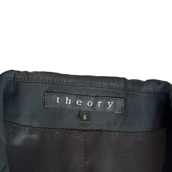 Theory Elegant Black Blazer - Picture 3 of 11